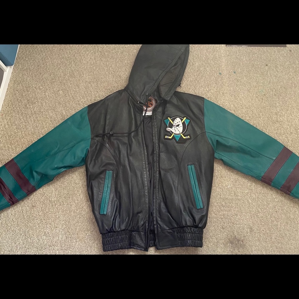 Anaheim night my ducks bomber jacket